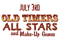 Old Timers and All Stars Day
