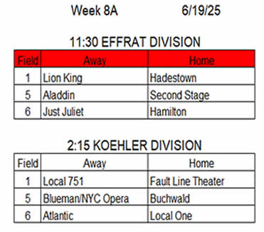 schedule